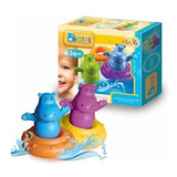 Juego De Agua Para Bañera Bimbi Hipopotamos Silbadores  