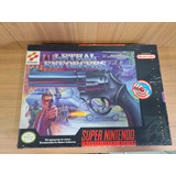 Pistola Lethal Enforcers Super Nintendo Completa