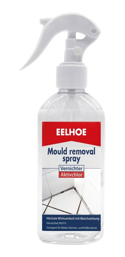 Removedor De Moho Spray Activo Eficiente En Cloro, Utilizado