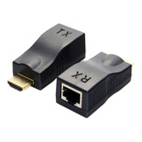 Adaptador Extensor Señal Hdmi 30m Utp Cat-5e/6 1080p