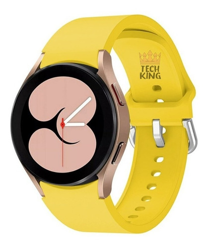 Pulseira Silicone Curvada Para Galaxy Watch4/5 + Pelicula