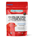 Pasta De Cría Factor Rojo 500g Pigmento Red Alamazonas