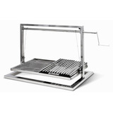 Grill Elevatorio Jx Metais Gourmet Clean 60x50 Inox 304