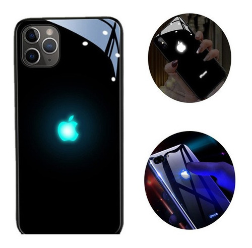 Funda De Teléfono Lujo Negra Para El Nuevo iPhone 11 O 12 13