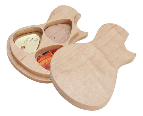 Púa Para Guitarra, Madera Maciza De Arce, 3 S Ist Gifts, Mus