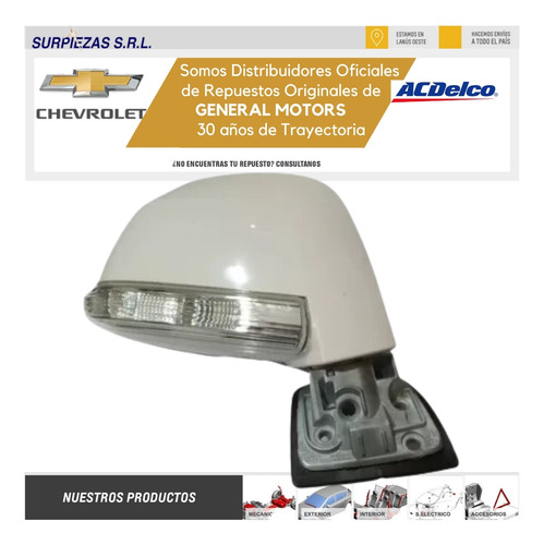 Espejo Der Captiva 2017/ Electrico C/desemp 100% Chevrolet O Foto 2