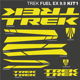 Trek Fuel Ex 9.9 Sticker Calcomania Para Cuadro De Bici