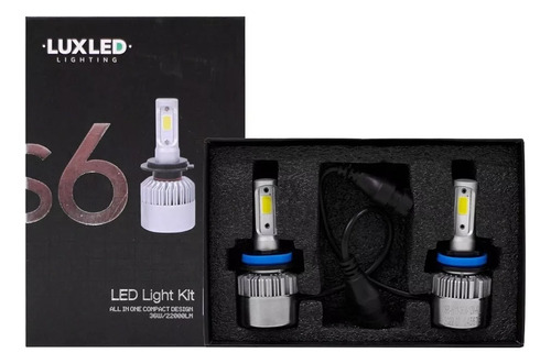 Kit Cree Led S6 Hd H7 H4 H11 H1 9006 H3 44000 Lm Con Cooler