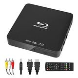 Reproductor Blu Ray Dvd, Ultra Mini 1080p, Reproduce Todos