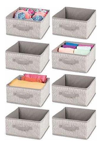 Mdesign Tela Suave Modular Organizador Del Armario Caja Con