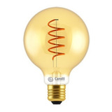 Lampara Globo Led Vintage Deco 5w Filamento Golden G95 E27