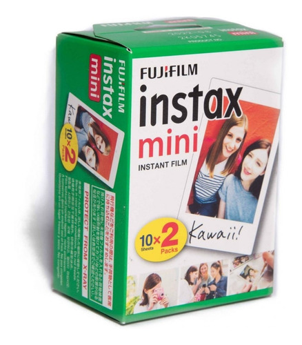 Filme Instantâneo Fujifilm Instax- Total De 20 Fotos