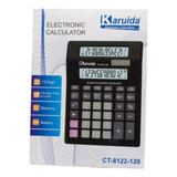 Calculadora Karuida Doble Pantalla 12 Dígitos Económica