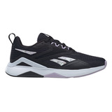 Tenis Mujer Reebok Nanoflex V2  - Negro       