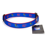 Collar Para Perro Kansas Jayhawks Ribbon - Pequeño