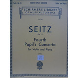 Partitura Violino Piano Seitz Op. 15 Fourth Pupil's Concerto