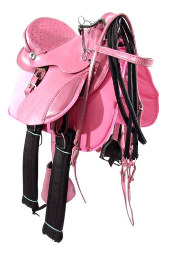 Sela Australiana Rosa Infantil De Arco Luxo + Acessórios 