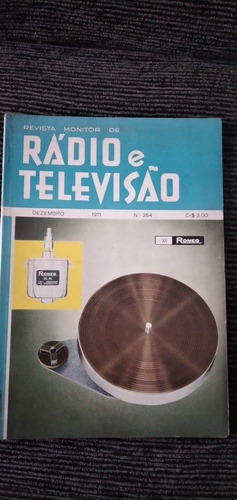 Revista Monitor De Rádio E Televisão N° 284 - 10/1971