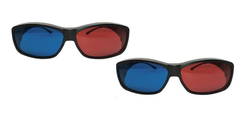 Kit 2un Óculos 3d Positivo Ótima Qualidade 100% Original 