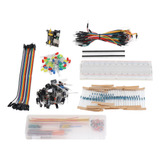 Kit De Componentes Electrónicos Starter Fun Surtido Con 830