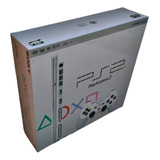 Caixa Em Madeira Mdf Playstation 02 Slim Ceramic White