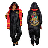 Harry Potter Hogwarts Kigurumi Pijama Cachecol Roupa Oficial