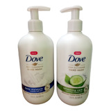 Dove Jabón De Manos Aroma Original Y Pepino 400ml 2pz