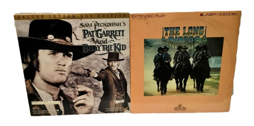 Pat Garrett  Y Billy The Kid The Long Riders 3 Laser Disc 