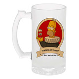 Tarro Cervecero 16oz Homero Simpson. To Beer Or Not To Beer