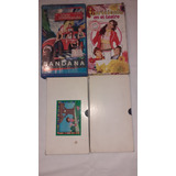 Pack 4 Vhs, Bandana, Floricienta Y Dos Barbie