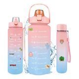 Botellas Motivacionales 2lt.con Frases Y Stiker 2d. X20un.