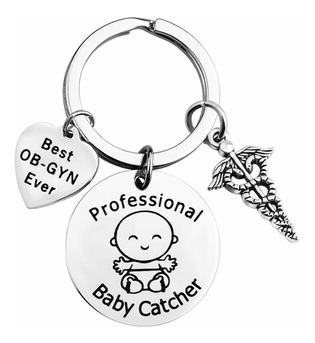 Fotap Ob-gyn Gifts Best Ob-gyn Ever Llavero Personalizado O.