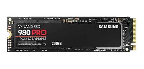 Ssd Samsung 980 Pro 250gb Pcie 4.0 Nvme M.2