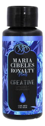 Liquido Limpia Pinceles Acrílico 2 Oz. Maria Cibeles Royalty