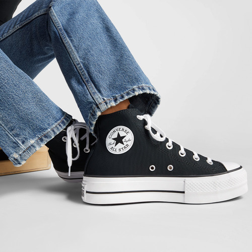 Zapatilla Converse Chuck Taylor All Star Lift Mujer Negro