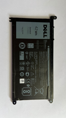 Bateria Dell - Wdx0r - Wdxor - 42wh Dell Inspiron - Preta