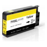 Cartucho 711xl Yellow Alternativo Para Plóter T120 T520