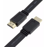 Cable Hdmi 15 Mts Plano Negro Televisor Ps4 Xbox 3d 1.4v