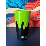 Starbucks Vaso - Slime Negro & Verde / México 355 Ml