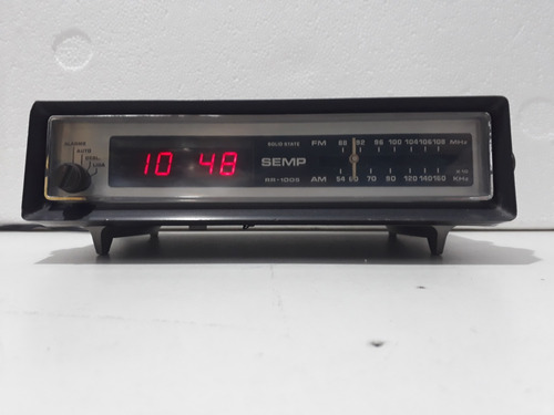 Rádio Am E Fm Semp Rr 1005 Com Relógio Funcionando Raro 