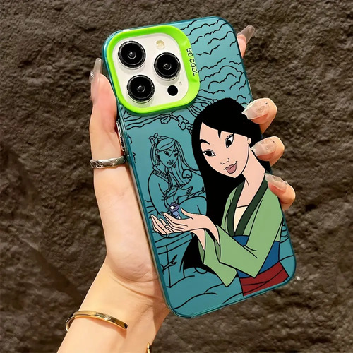 Funda De Teléfono Cartoon Princesa Mulan, Bonita | MercadoLibre