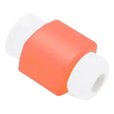 12 Unidades Protector Para Cable Color Naranja