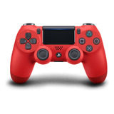 Control Inalambrico Playstation Dualshock 4 Ps4 Magma Red