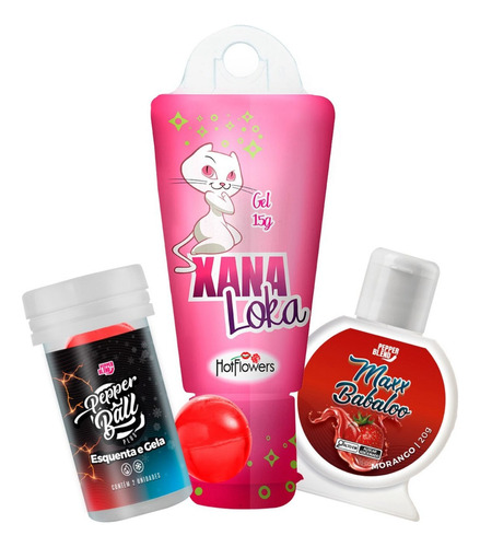 Kit Oroal Pefeito Xana Loka/maxx Babloo/pepper Ball 