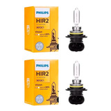 Kit 2 Lampara Philips Hir2 12v 55w Px22d 9012c1 Vison +30%