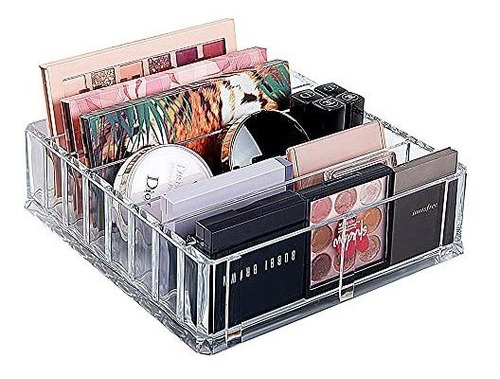 Organizador De Paleta De Maquillaje Acrílico, 8 Espacios, So