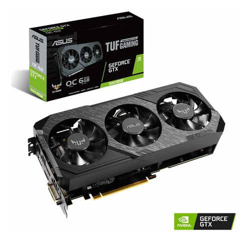 Placa De Vídeo Asus Tuf 3 Nvidia Geforce Gtx 1660 Super, 6gb