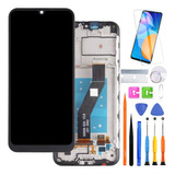 Pantalla Lcd Para Moto E6s 2020 Xt2053 Original Con Marco