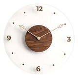 Reloj De Pared Redondo De Madera, Reloj De Pared Grande,