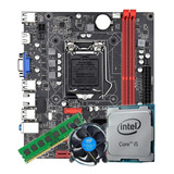 Kit Upgrade Intel I5 Segunda Placa Mãe H61 Ram 16gb Ddr3